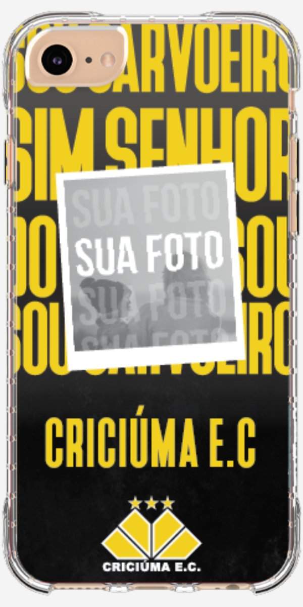 Capinha Criciúma E.C. Oficial — Estampa 17