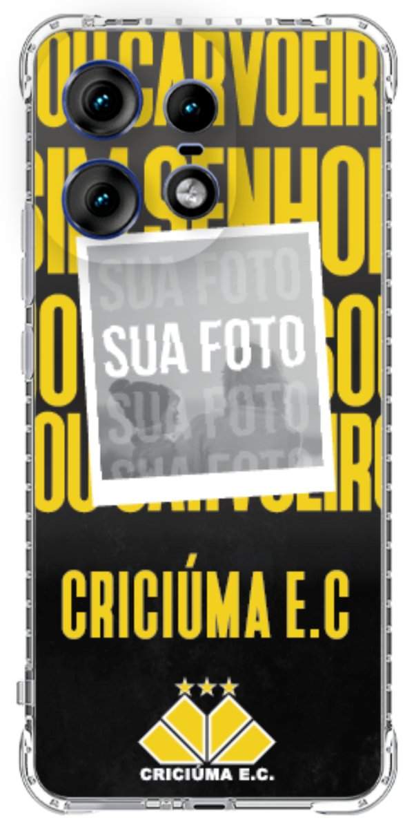 Capinha Criciúma E.C. Oficial — Estampa 17
