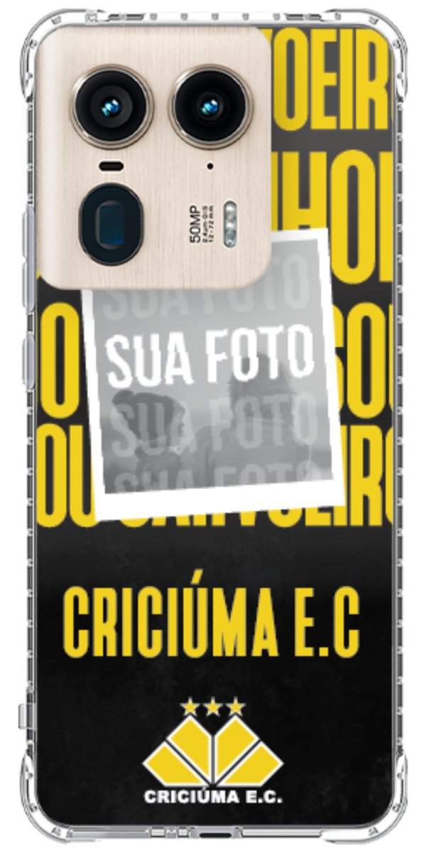 Capinha Criciúma E.C. Oficial — Estampa 17
