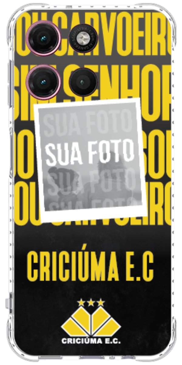 Capinha Criciúma E.C. Oficial — Estampa 17