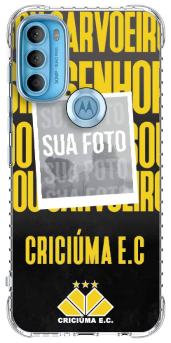 Capinha Criciúma E.C. Oficial — Estampa 17