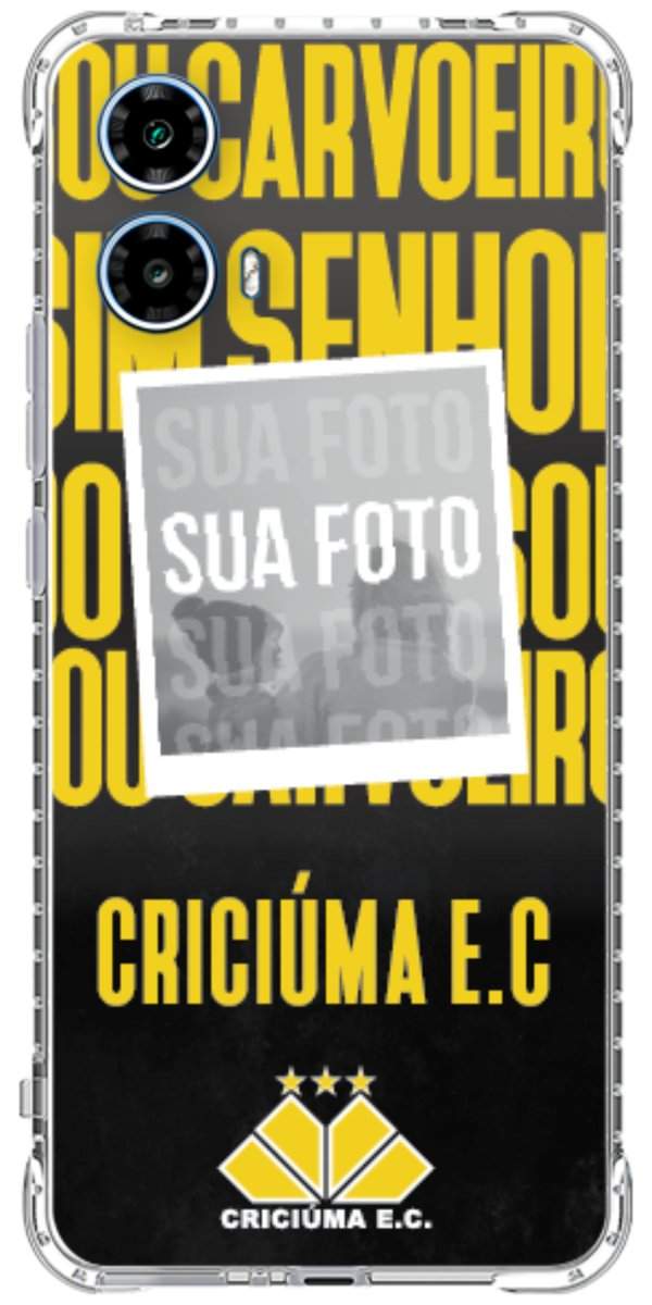 Capinha Criciúma E.C. Oficial — Estampa 17