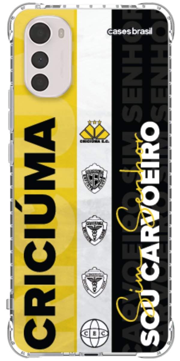 Capinha para Celular Crciúma Estampa Oficial 08