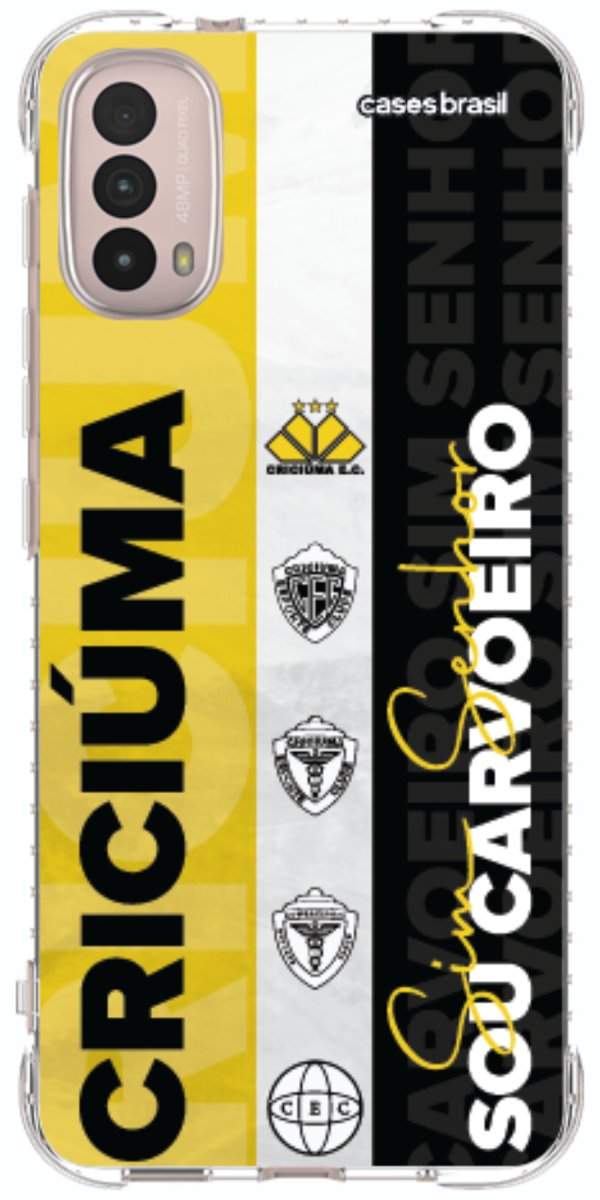 Capinha para Celular Crciúma Estampa Oficial 08