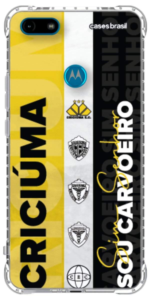 Capinha para Celular Crciúma Estampa Oficial 08