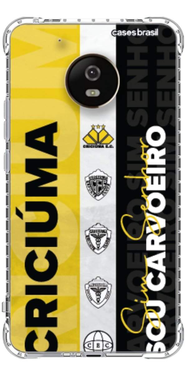 Capinha para Celular Crciúma Estampa Oficial 08