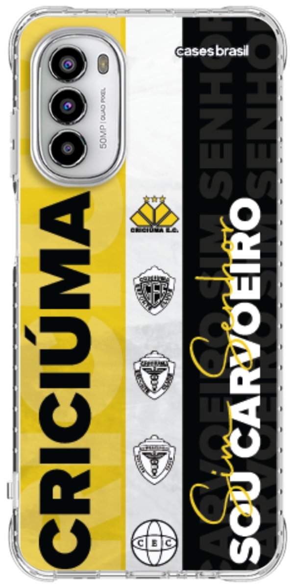 Capinha para Celular Crciúma Estampa Oficial 08