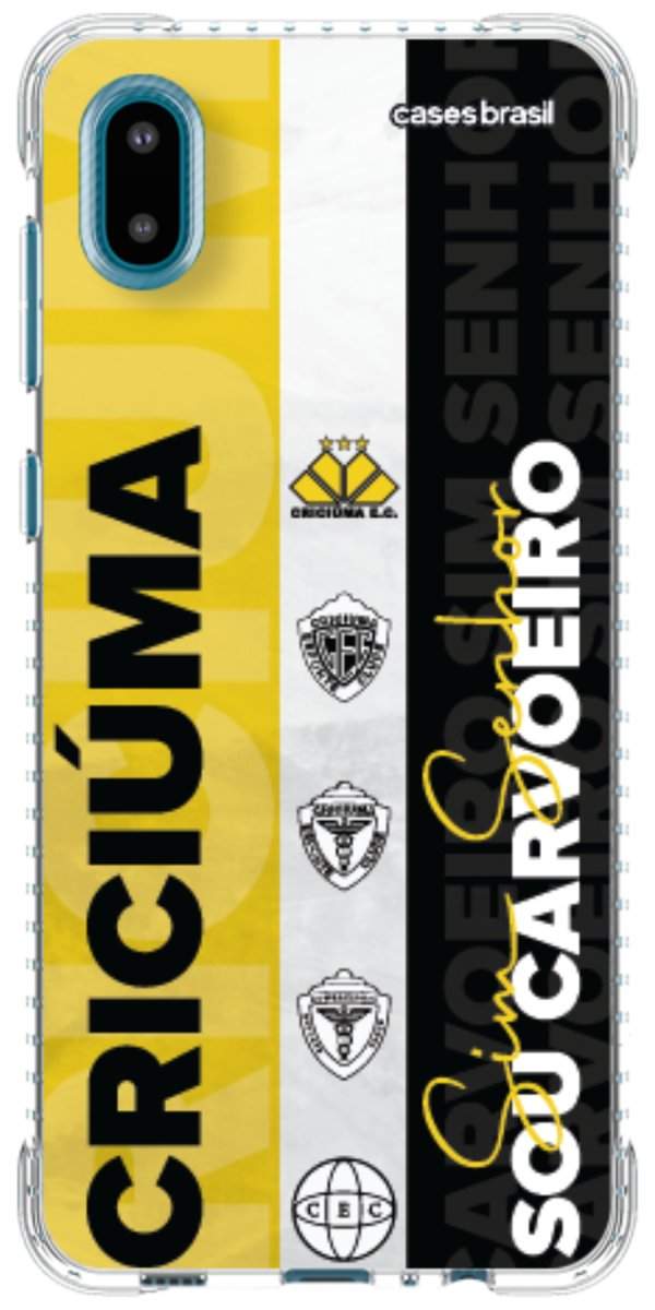 Capinha para Celular Crciúma Estampa Oficial 08