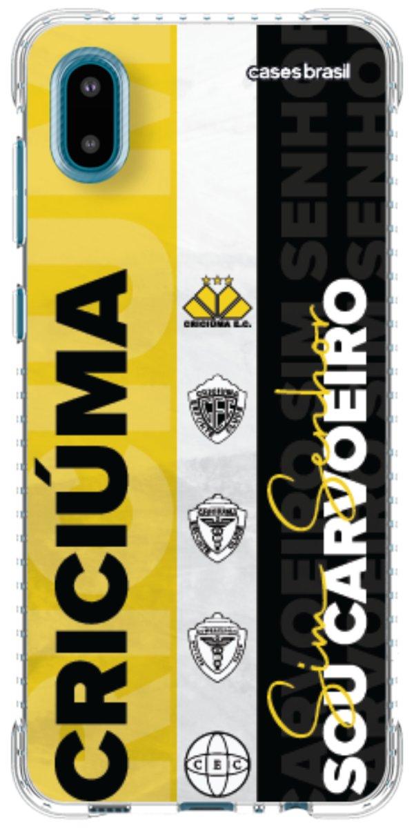 Capinha para Celular Crciúma Estampa Oficial 08
