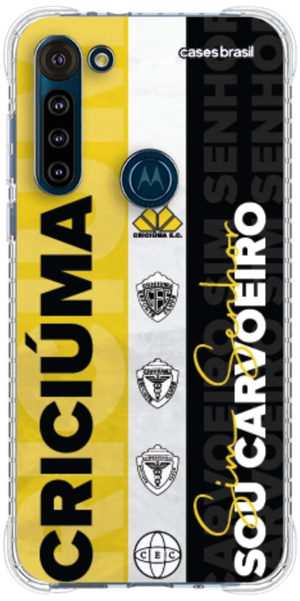 Capinha para Celular Crciúma Estampa Oficial 08