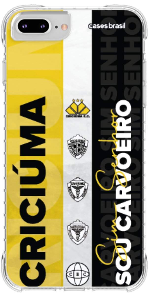 Capinha para Celular Crciúma Estampa Oficial 08