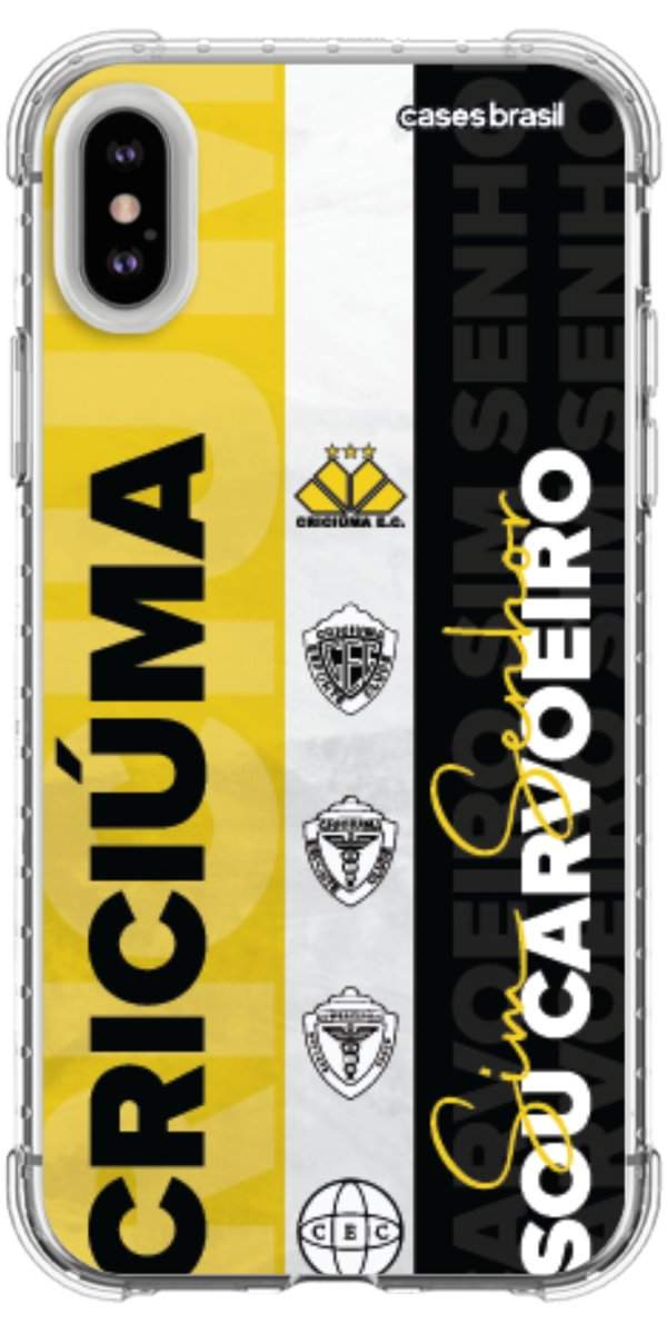 Capinha para Celular Crciúma Estampa Oficial 08