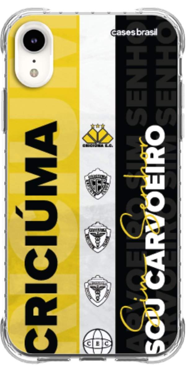 Capinha para Celular Crciúma Estampa Oficial 08