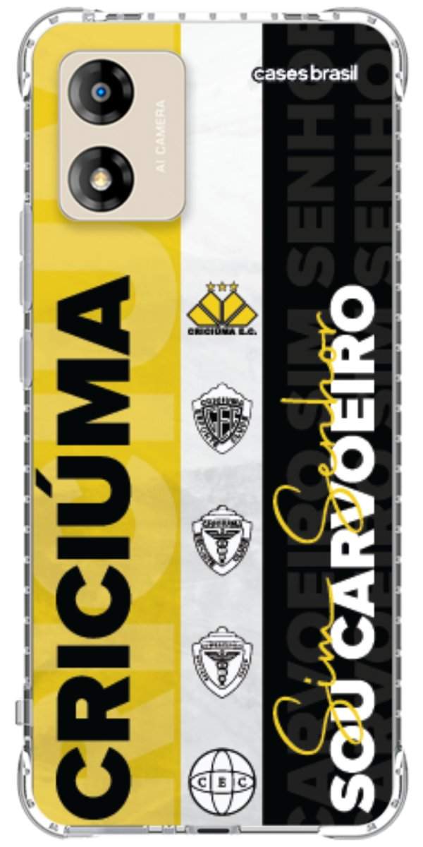 Capinha para Celular Crciúma Estampa Oficial 08