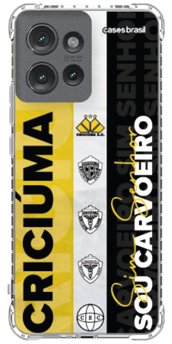 Capinha para Celular Crciúma Estampa Oficial 08