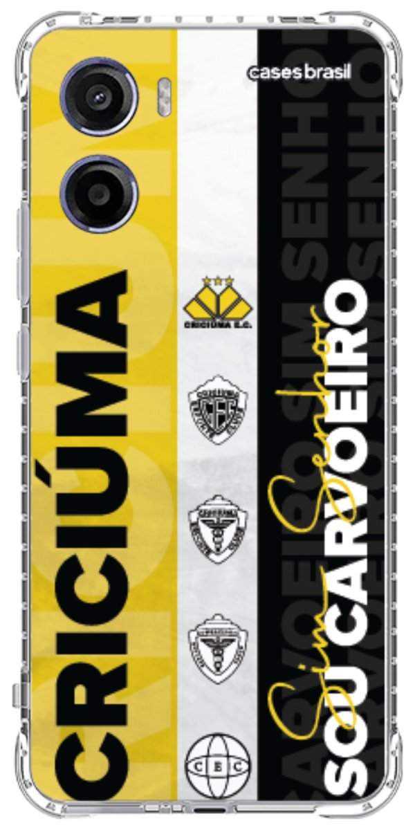 Capinha para Celular Crciúma Estampa Oficial 08