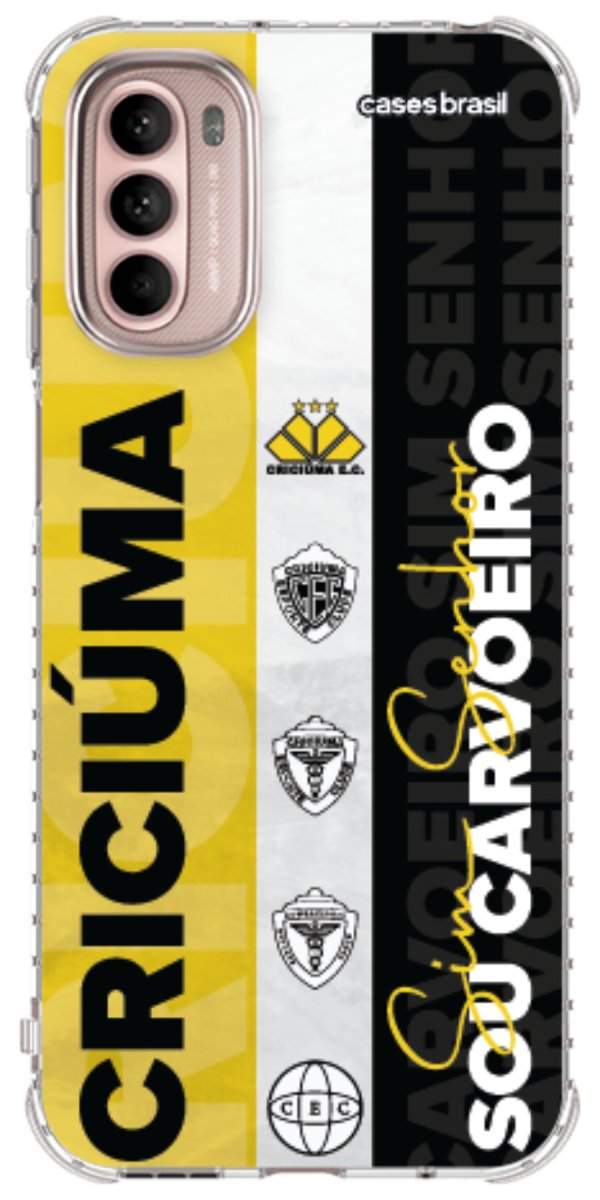 Capinha para Celular Crciúma Estampa Oficial 08