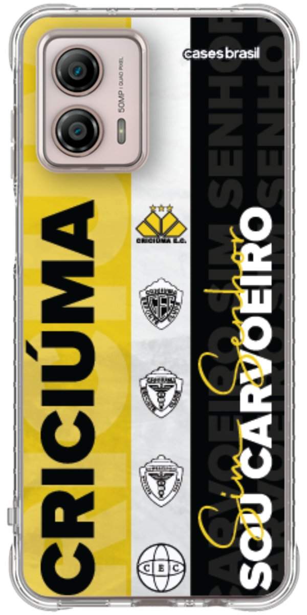 Capinha para Celular Crciúma Estampa Oficial 08