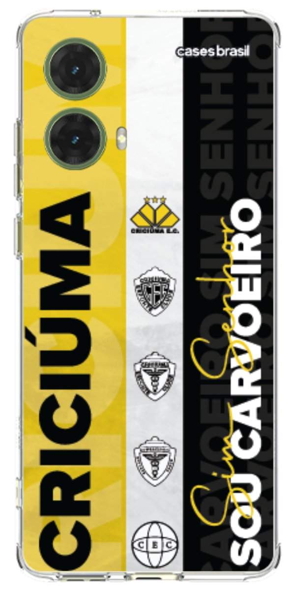 Capinha para Celular Crciúma Estampa Oficial 08