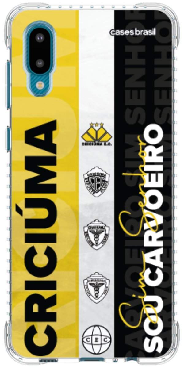 Capinha para Celular Crciúma Estampa Oficial 08