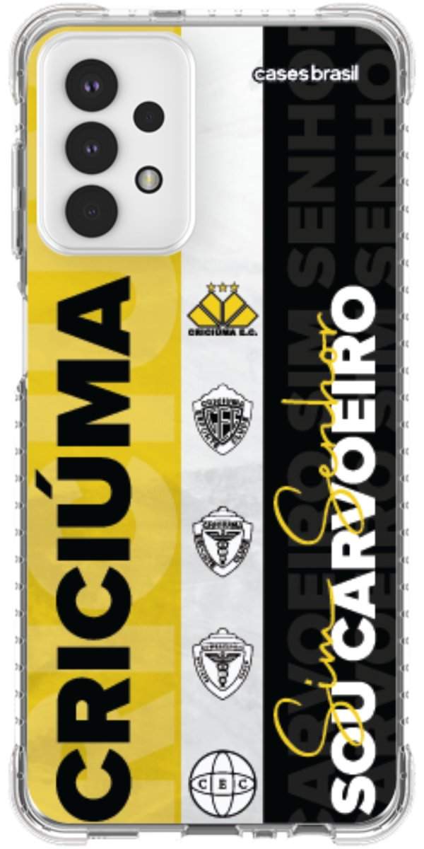 Capinha para Celular Crciúma Estampa Oficial 08