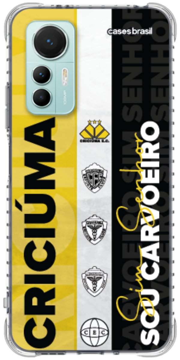 Capinha para Celular Crciúma Estampa Oficial 08