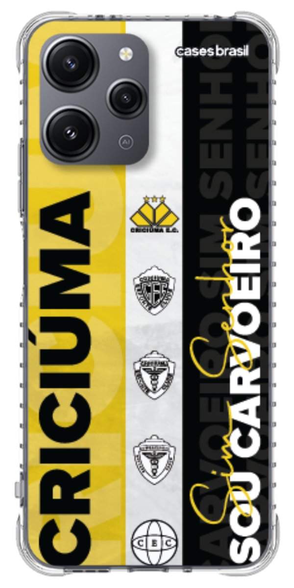 Capinha para Celular Crciúma Estampa Oficial 08