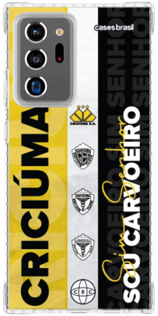 Capinha para Celular Crciúma Estampa Oficial 08