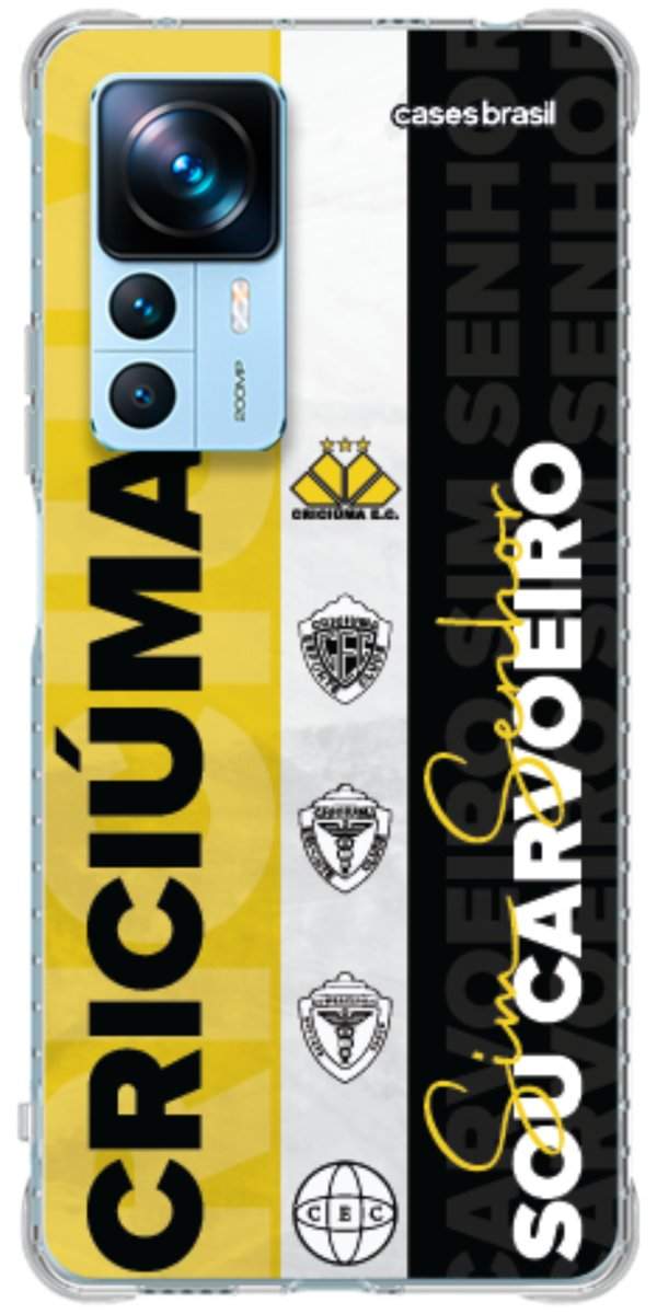 Capinha para Celular Crciúma Estampa Oficial 08