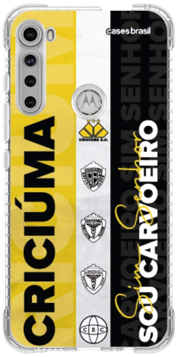 Capinha para Celular Crciúma Estampa Oficial 08