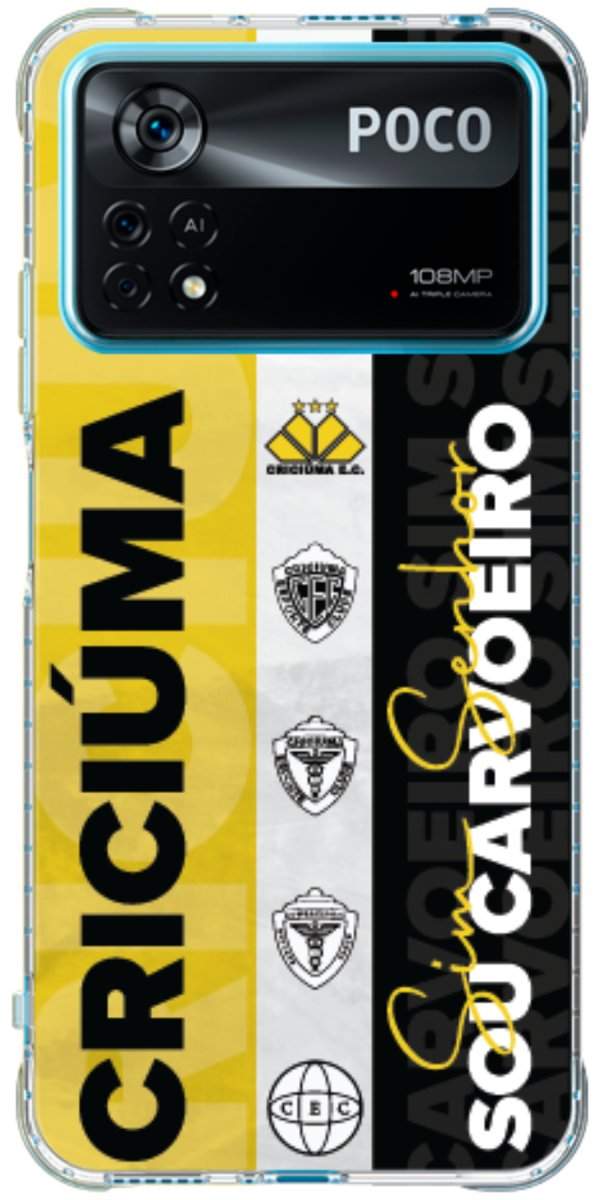 Capinha Criciúma E.C. Oficial — Estampa 08