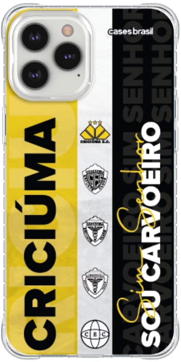 Capinha para Celular Crciúma Estampa Oficial 08