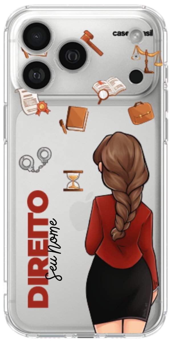 Capinha para Celular Direito - Boneca Profissão