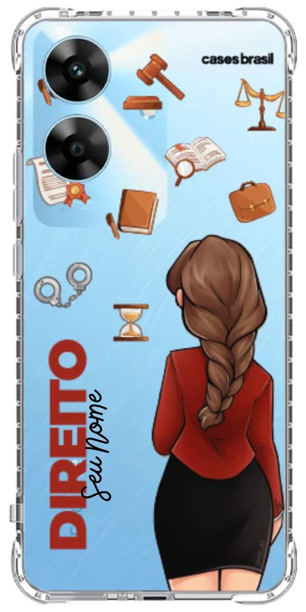 Capinha para Celular Direito - Boneca Profissão