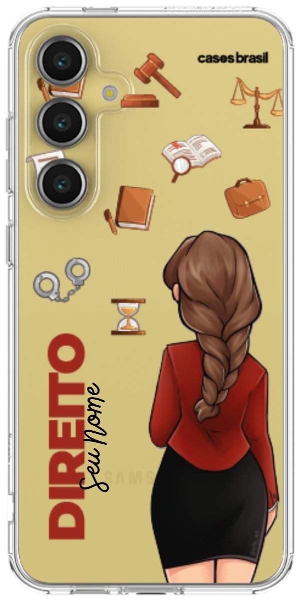 Capinha para Celular Direito - Boneca Profissão