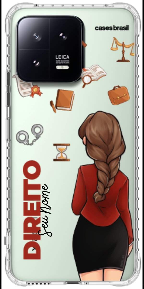 Capinha para Celular Direito - Boneca Profissão