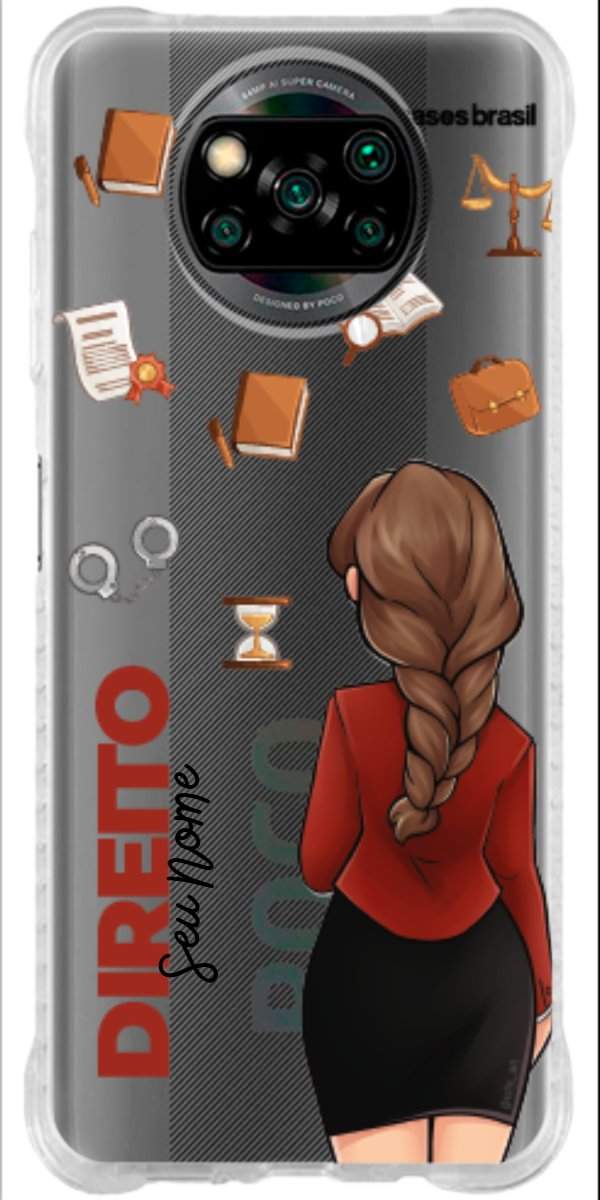 Capinha para Celular Direito - Boneca Profissão