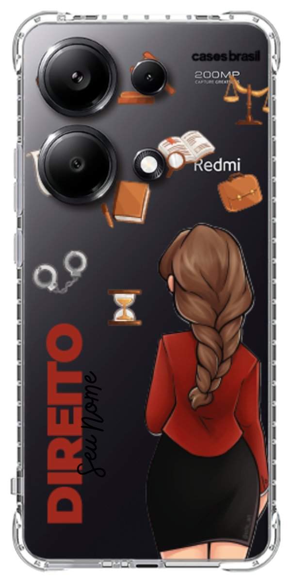 Capinha para Celular Direito - Boneca Profissão