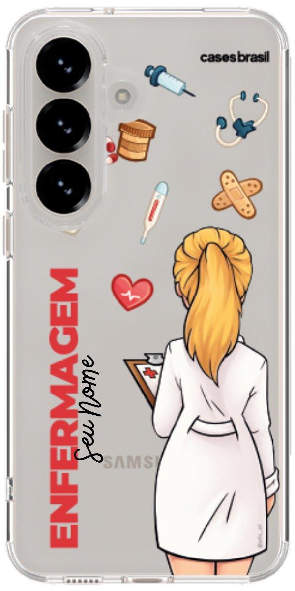 Capinha para Celular Enfermagem - Boneca Profissão
