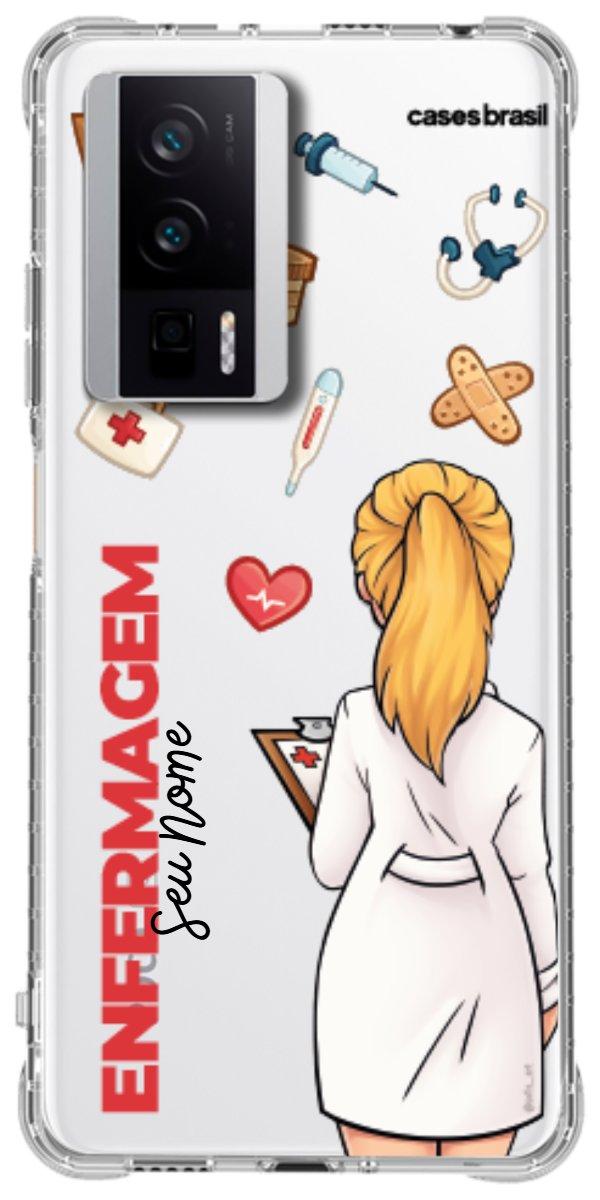 Capinha para Celular Enfermagem - Boneca Profissão