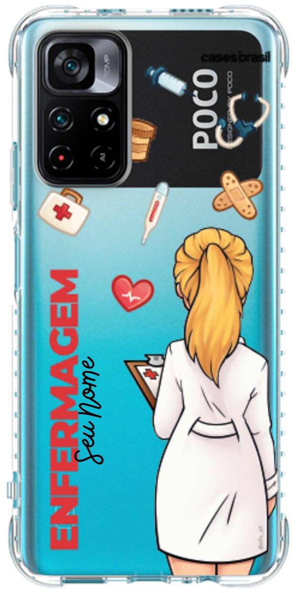 Capinha para Celular Enfermagem - Boneca Profissão