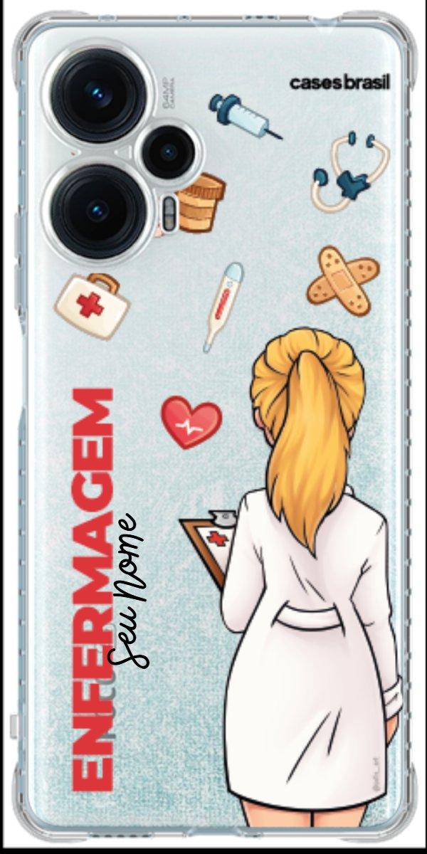 Capinha para Celular Enfermagem - Boneca Profissão