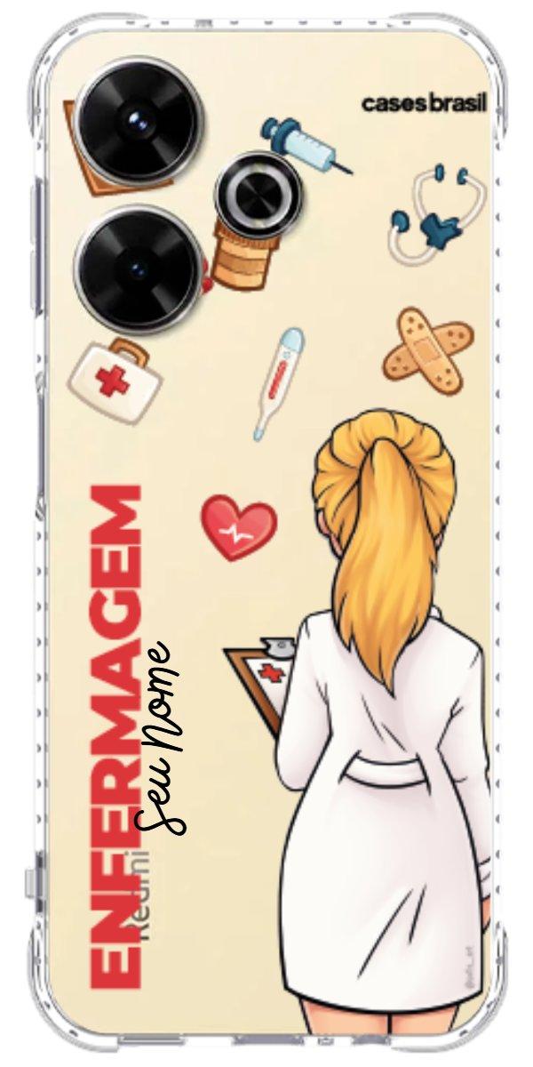 Capinha para Celular Enfermagem - Boneca Profissão