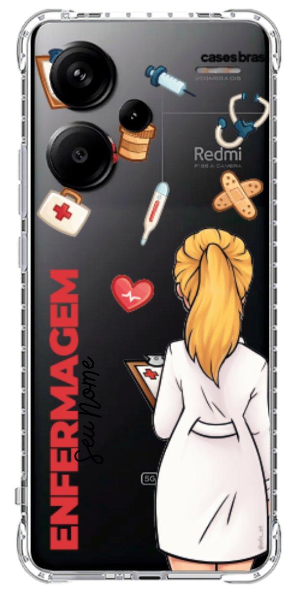 Capinha para Celular Enfermagem - Boneca Profissão