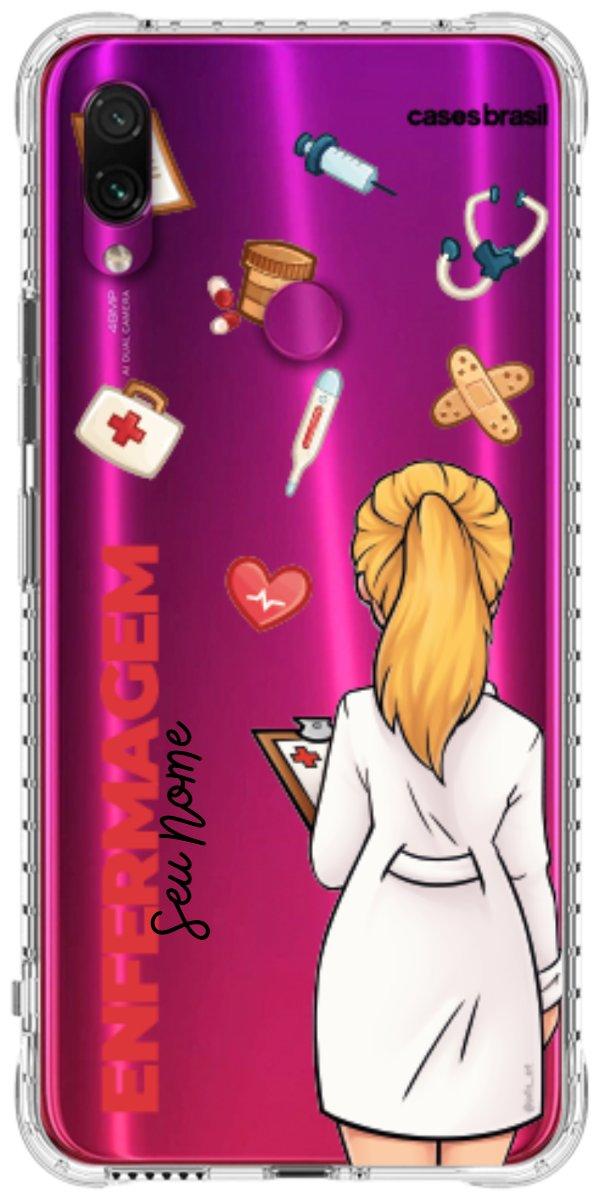 Capinha para Celular Enfermagem - Boneca Profissão