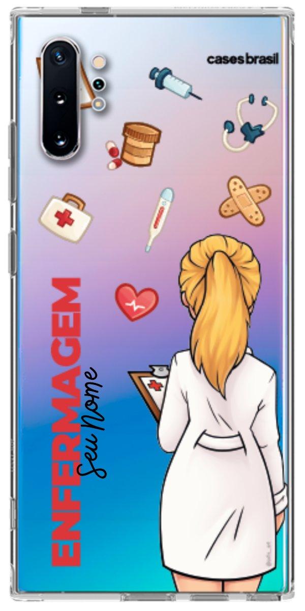 Capinha para Celular Enfermagem - Boneca Profissão
