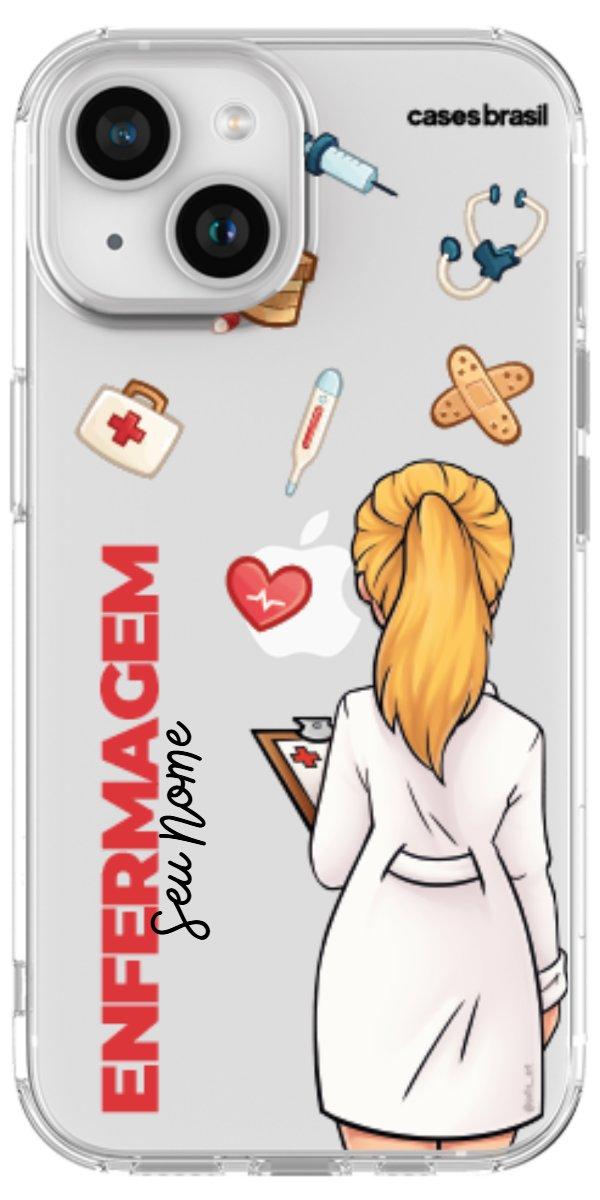 Capinha para Celular Enfermagem - Boneca Profissão