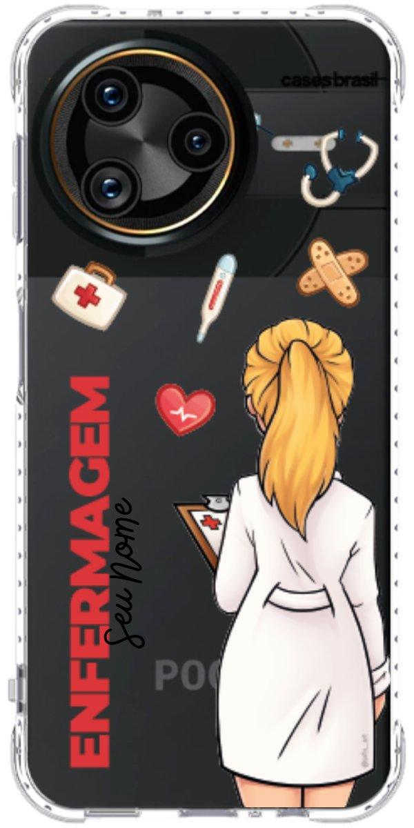 Capinha para Celular Enfermagem - Boneca Profissão