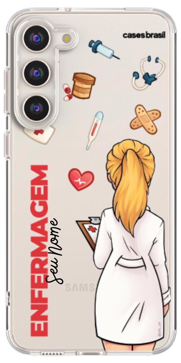 Capinha para Celular Enfermagem - Boneca Profissão