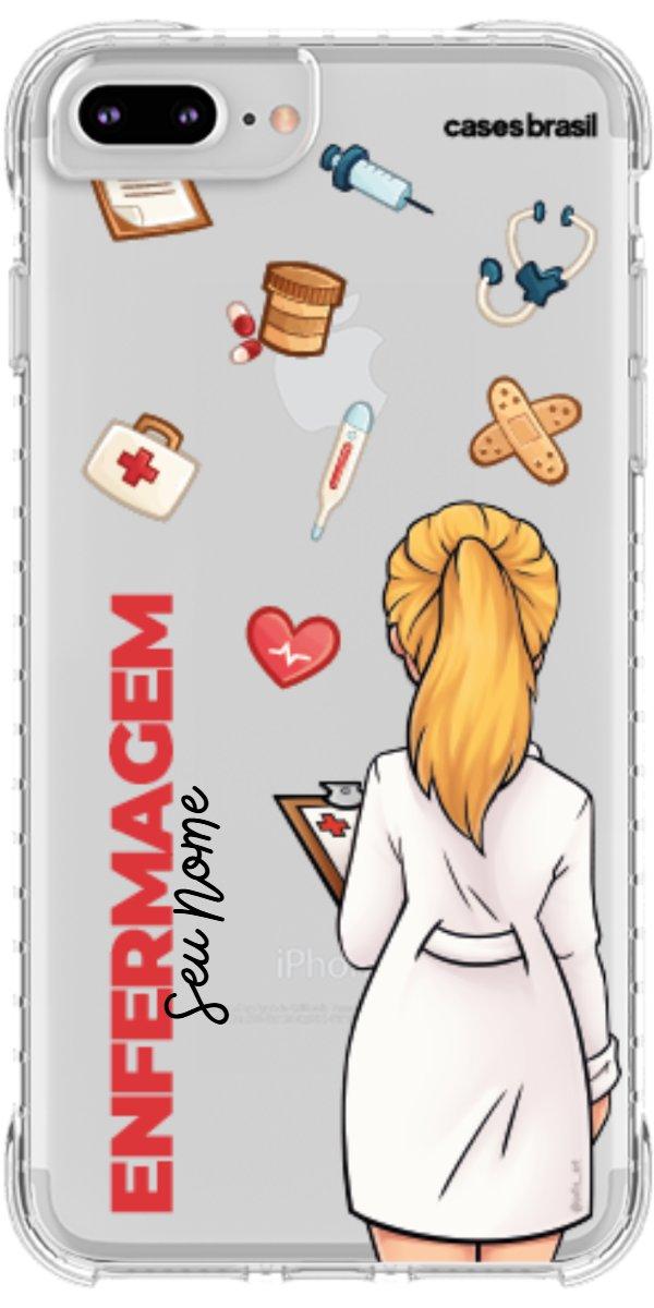 Capinha para Celular Enfermagem - Boneca Profissão